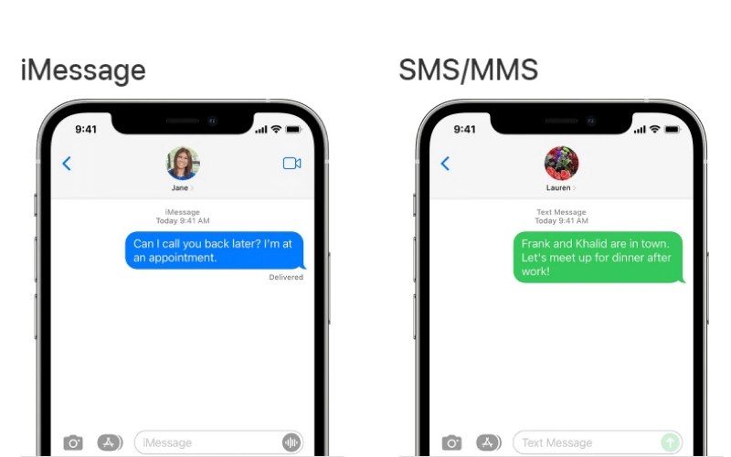 چگونه متوجه میشوید که پیامی بهصورت آی مسیج یا SMS/MMS ارسال شده است؟