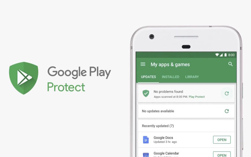 سپر امنیتی گوگل Google Play Protect چیست؟