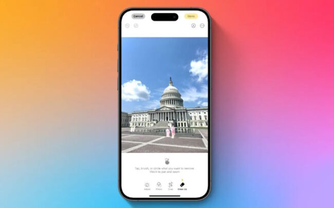 حذف اشیاء از عکس در آیفون | آموزش کامل و ابزارهای ویرایش عکس آیفون