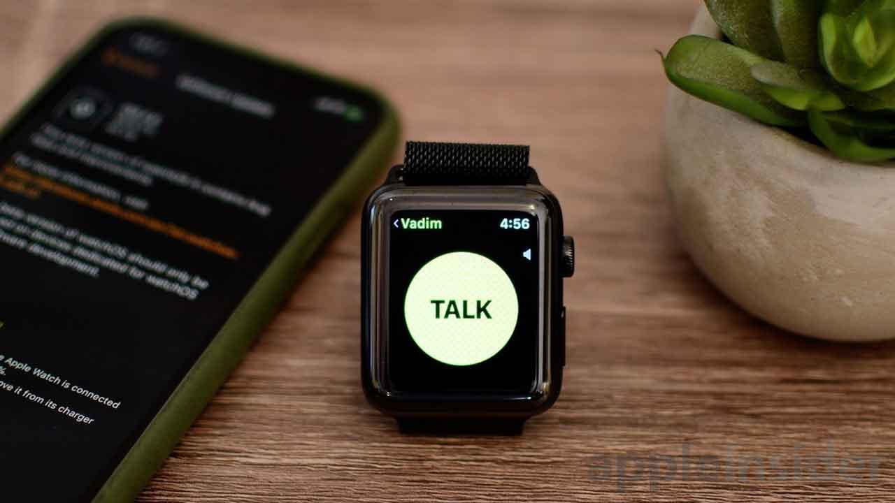 واکی تاکی بیسیم در اپل واچ