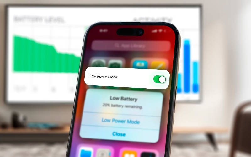 حالت کم‌مصرف آیفون (Low Power Mode) چیست؟