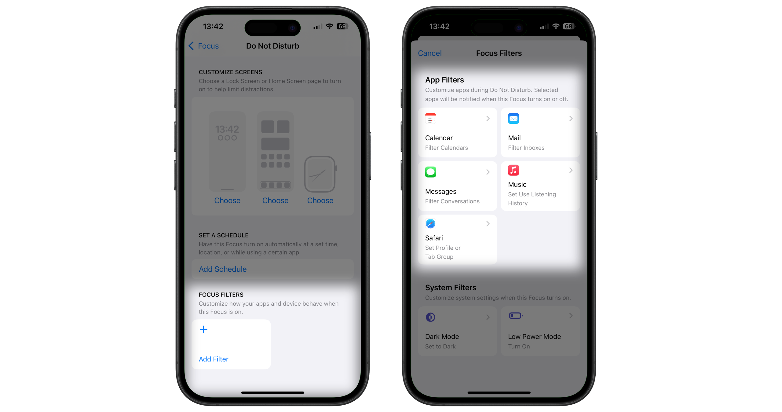 آموزش Focus Mode iOS | تنظیم حرفه‌ای حالت تمرکز آیفون برای کار و مطالعه